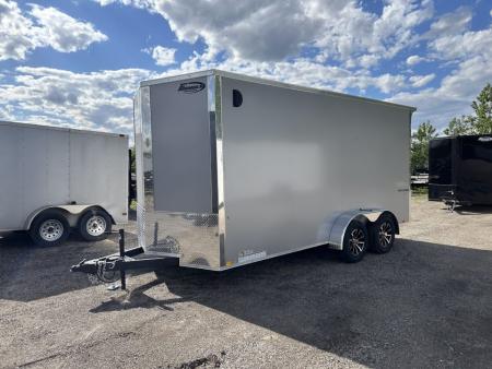 New 2026 Formula Trailers 7 X 16 FT TRAVERSE ENCLOSED CARGO TRAILER RAMP DOOR 7 FT INTERIOR HEIGHT REAR SPOILER