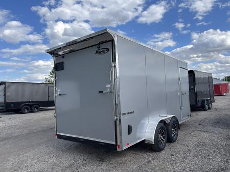 New 2026 Formula Trailers 7 X 16 FT TRAVERSE ENCLOSED CARGO TRAILER RAMP DOOR 7 FT INTERIOR HEIGHT REAR SPOILER