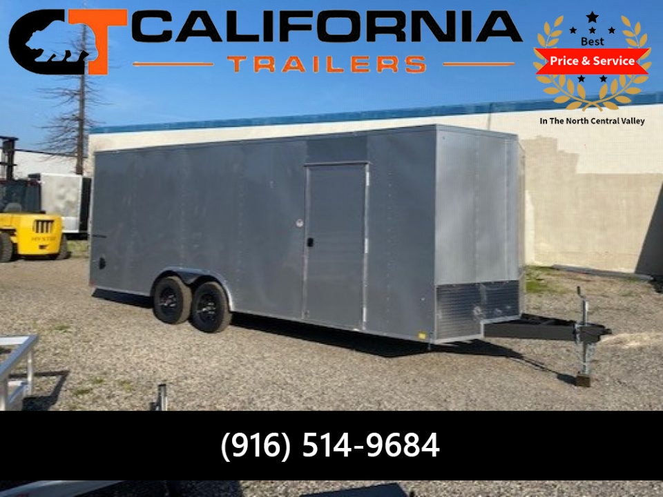 New 2026 Formula Trailers 8.5 x 22 Traverse Flat Top V-Nose Car Hauler 10K Car Hauler