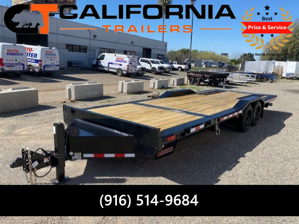 New 2026 Midsota 102 x 24 TBWB24 17.6K BP Tilt Trailer