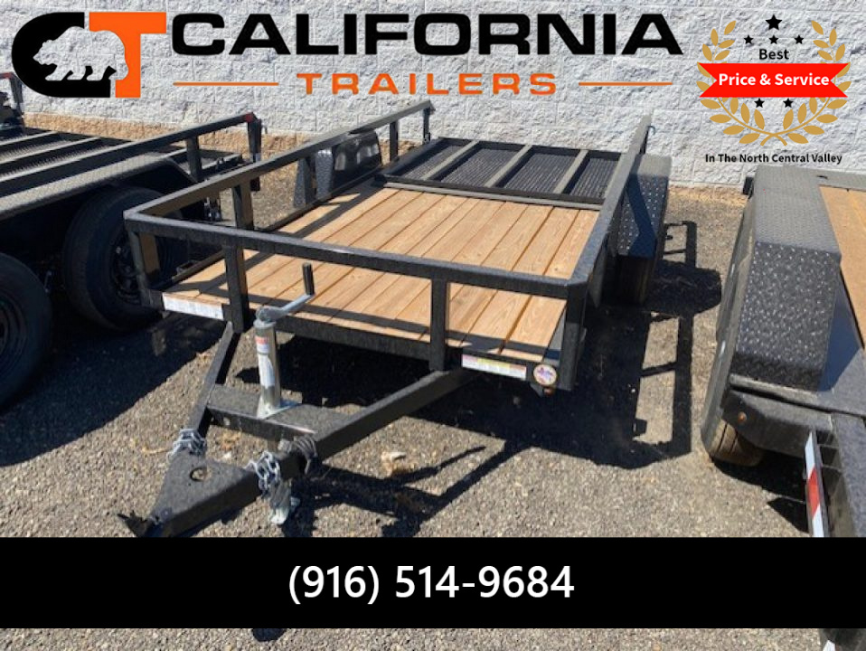 New 2026 Sure-Trac 5 x 10 Tube Top Utility 3K Idler Utility Trailer