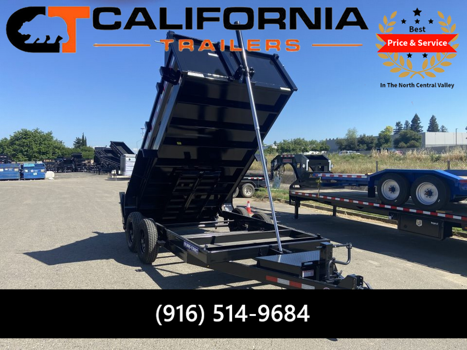 New 2026 Sure-Trac 82 IN x 14 HD Low Profile 14K Telescopic Dump Trailer