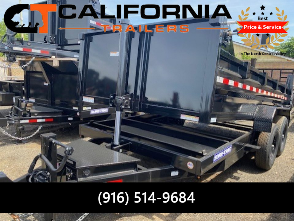 New 2026 Sure-Trac 82 IN x 14 HD Low Profile 14K Telescopic Dump Trailer
