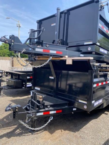 New 2026 Sure-Trac 82 IN x 14 HD Low Profile Dump Trailer, 14K Telescopic Dump Trailer