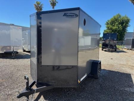 New 2026 Formula Trailers 6x10 Conquest SE Flat Top Sloped V Nose 3K Cargo / Enclosed Trailer