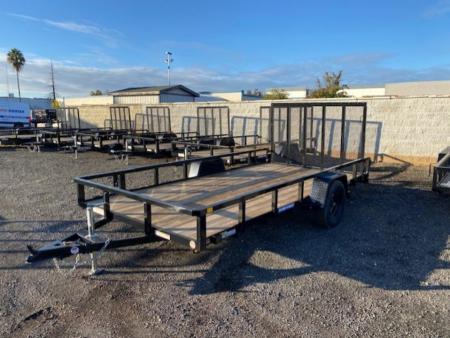 New 2026 Sure-Trac 7 x 14 Tube Top Utility 3K Idler Utility Trailer