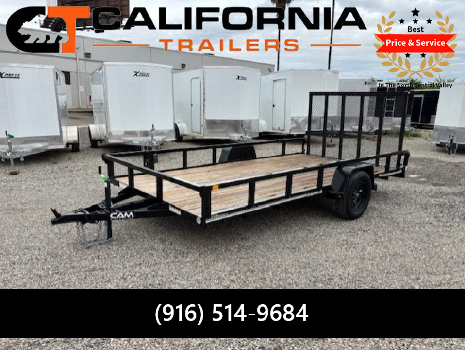 New 2026 Sure-Trac 7x14 Tube Top CAM Utility, 3K Idler Utility Trailer