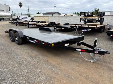 New 2026 Sure-Trac 7x20 Steel Deck Car Hauler Trailer Car Hauler