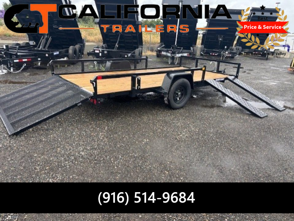 New 2026 Sure-Trac 7x14 Tube Top ATV 3K ATV Trailer