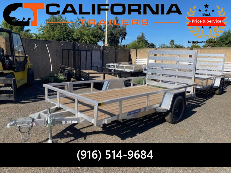 New 2026 Sure-Trac 6x12 Tube Top Utility 3K Utility Trailer