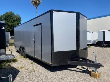 New 2026 Formula Trailers 8.5x24 Traverse Flat Top V-Nose Car Hauler 10K Car Hauler