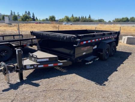 New 2025 Midsota 82 x 14 Versa Dump 15.4K BP Scissor Dump Trailer
