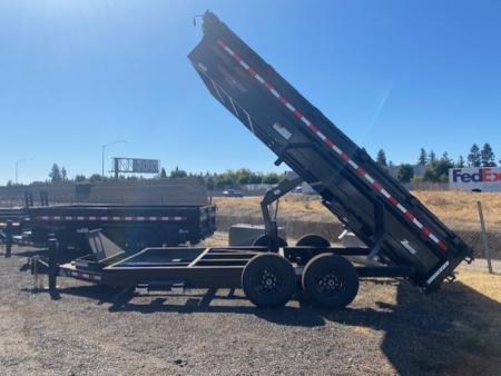New 2025 Midsota 82 x 16 Versa Dump 15.4K BP Scissor Dump Trailer