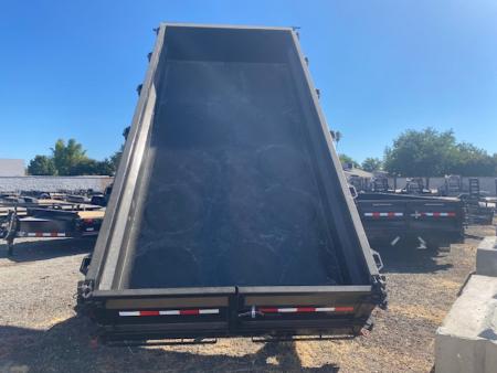 New 2025 Midsota 82 x 16 Versa Dump 15.4K BP Scissor Dump Trailer