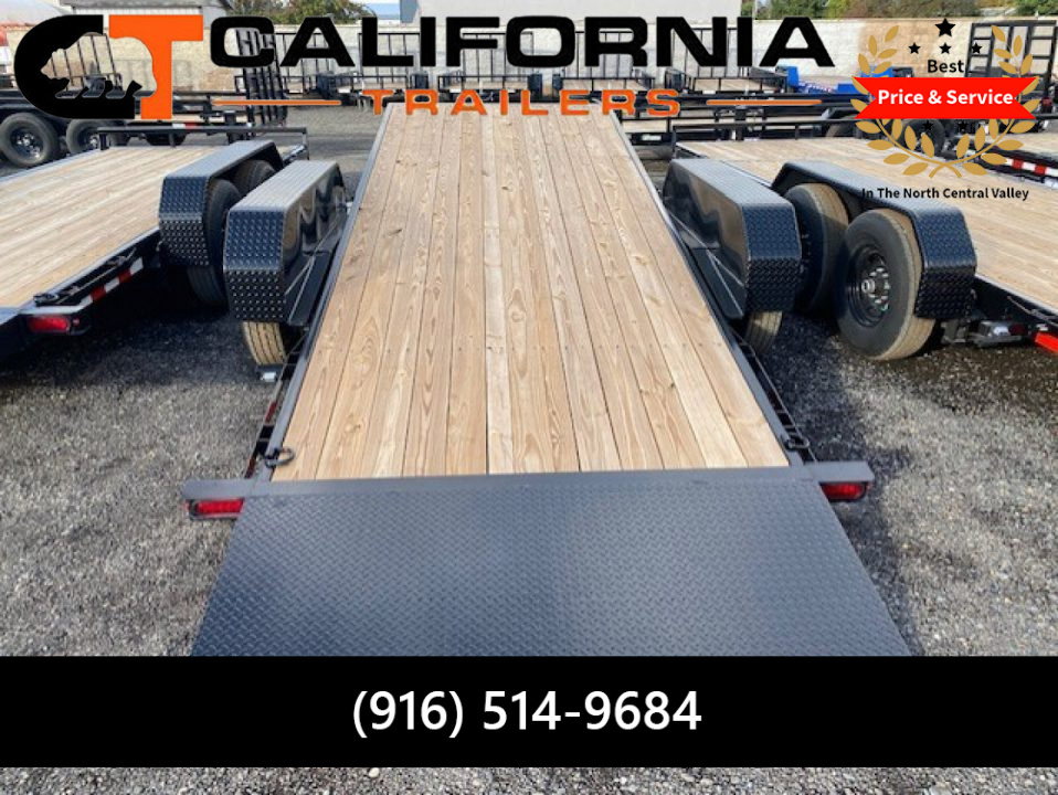 New 2025 Sure-Trac 7 x 18+4 Tilt Bed Equipment Trailer, 14K Equipment Trailer