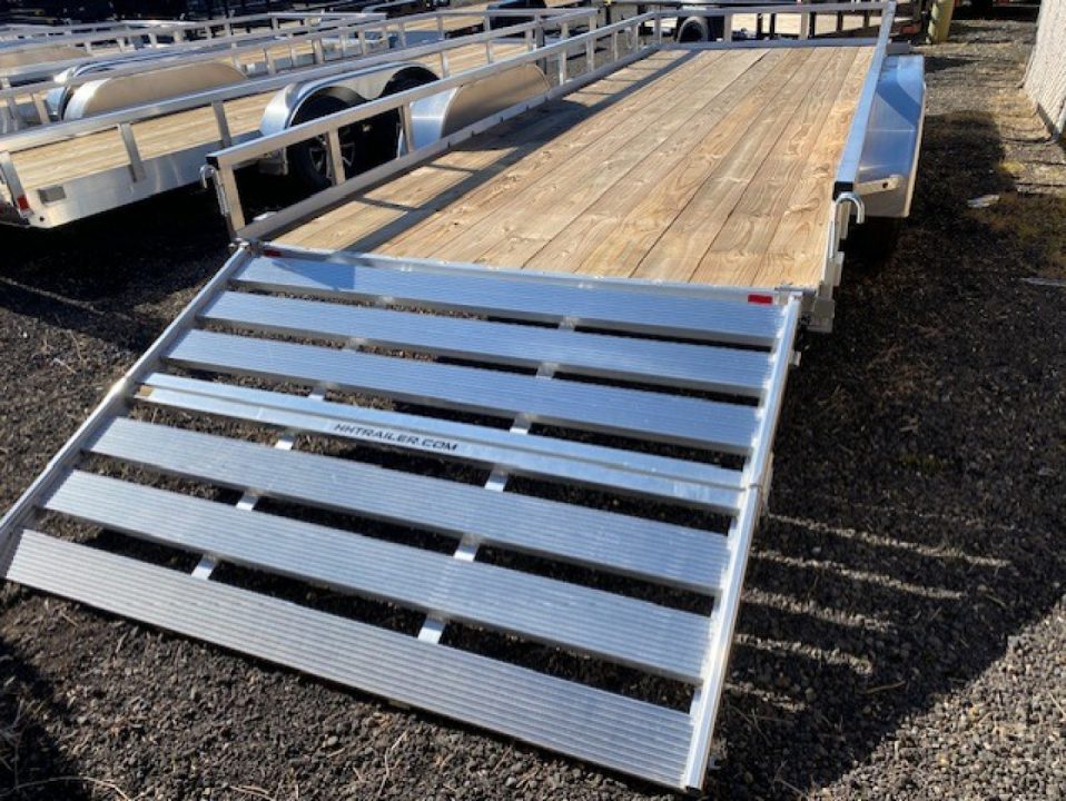New 2025 H&H Trailers 82x20 Aluminum Rail Side Utility Trailer, 7K ...