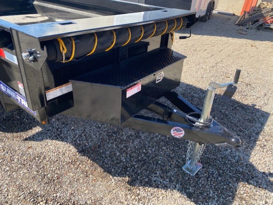 New 2026 Sure-Trac 5 x 10 Low Profile Homeowner Dump Trailer, 7K TA Single Ram Dump Trailer