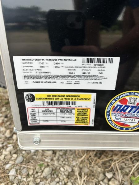 New 2026 Formula Trailers 5X8 65" INTERIOR HEIGHT-- REAR SWING DOOR Cargo / Enclosed Trailer