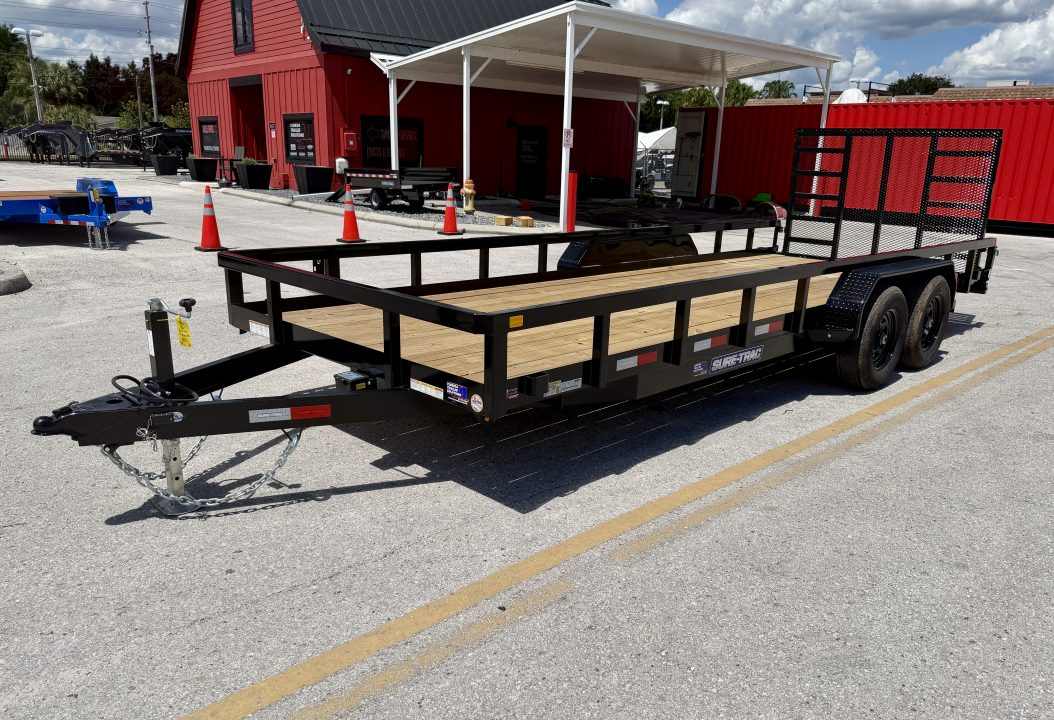 New 2026 Sure-Trac 7x20 10K Utility Trailer
