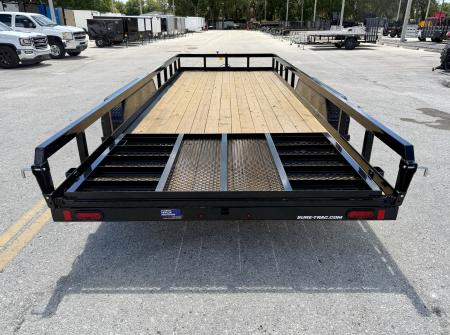 New 2026 Sure-Trac 7x20 10K Utility Trailer