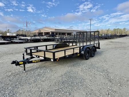 New 2027 Big Tex Trailers 70PI-16R1A-4PBK-BRK2 Utility Trailer