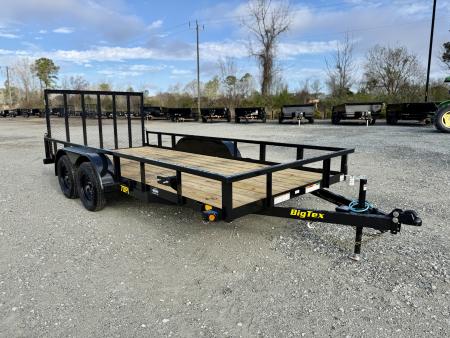 New 2027 Big Tex Trailers 70PI-16R1A-4PBK-BRK2 Utility Trailer