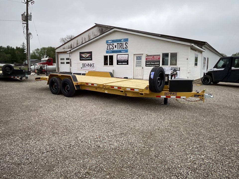 New 2027 Behnke TBTC2220ET-10K Equipment Trailer