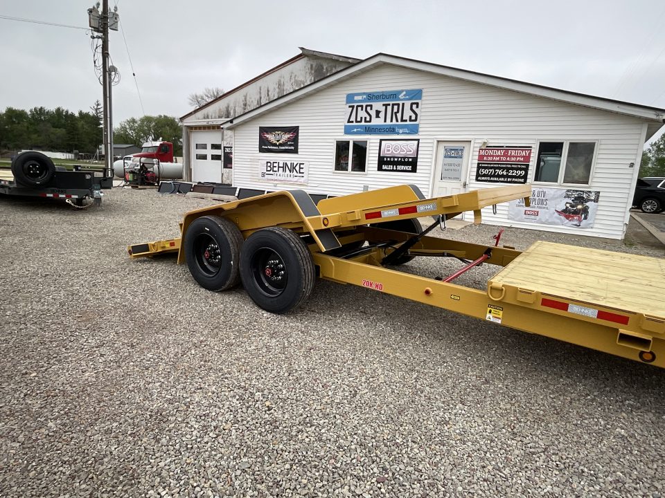 New 2027 Behnke TBTC2220ET-10K Equipment Trailer