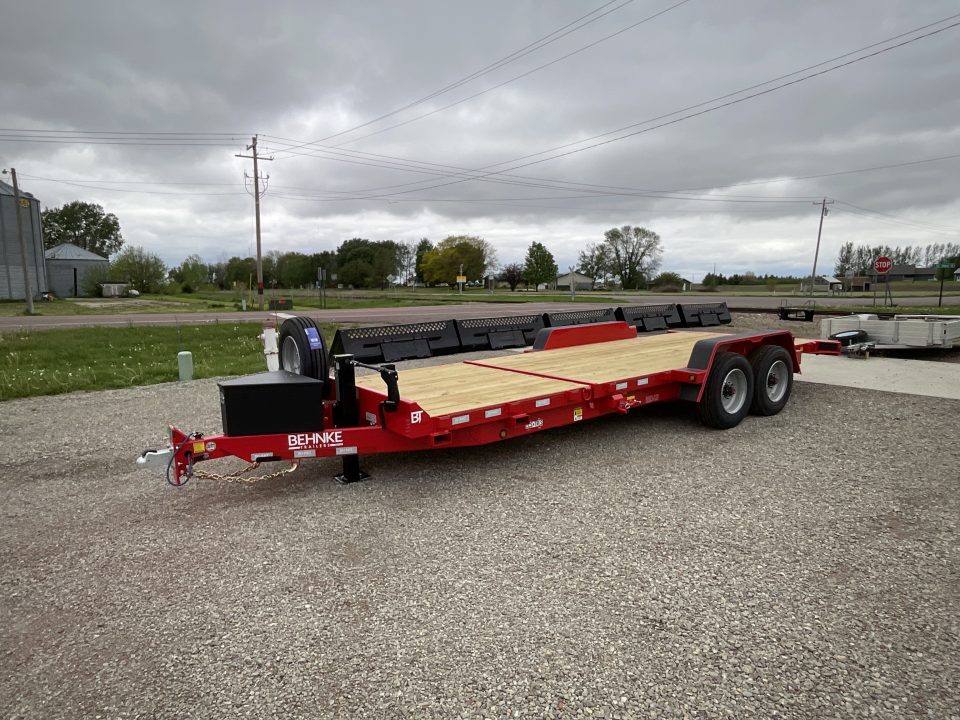 New 2027 Behnke TBCT2220ET-10K Equipment Trailer