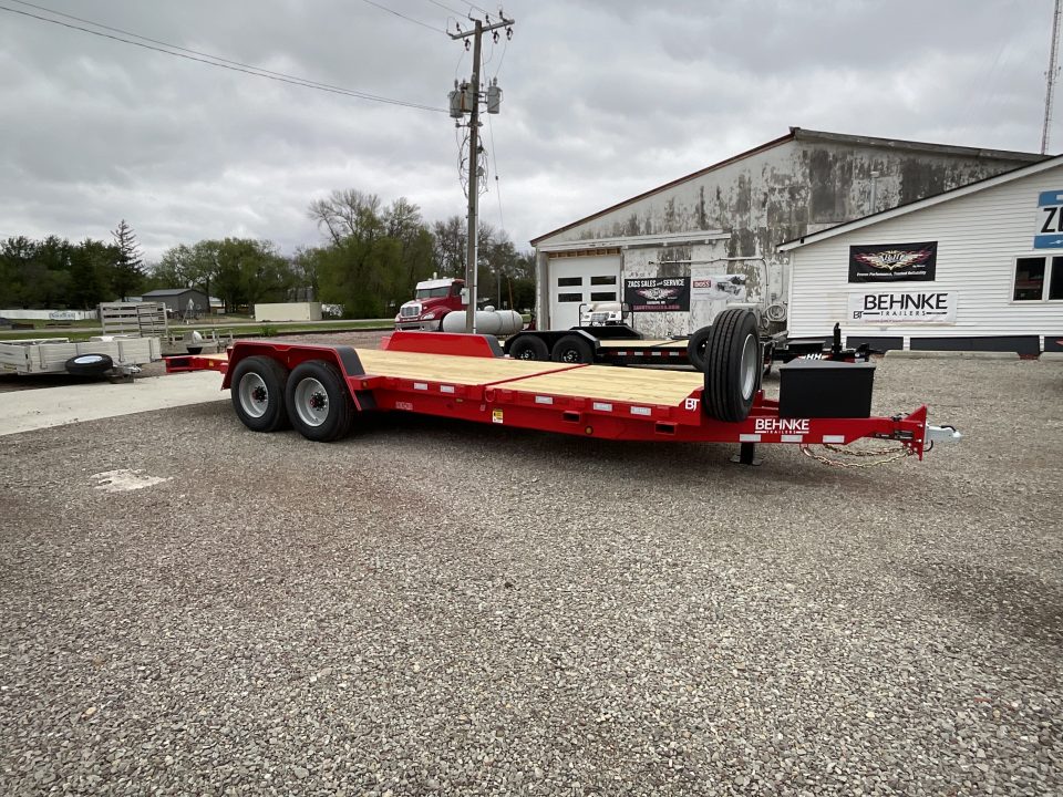 New 2027 Behnke TBCT2220ET-10K Equipment Trailer