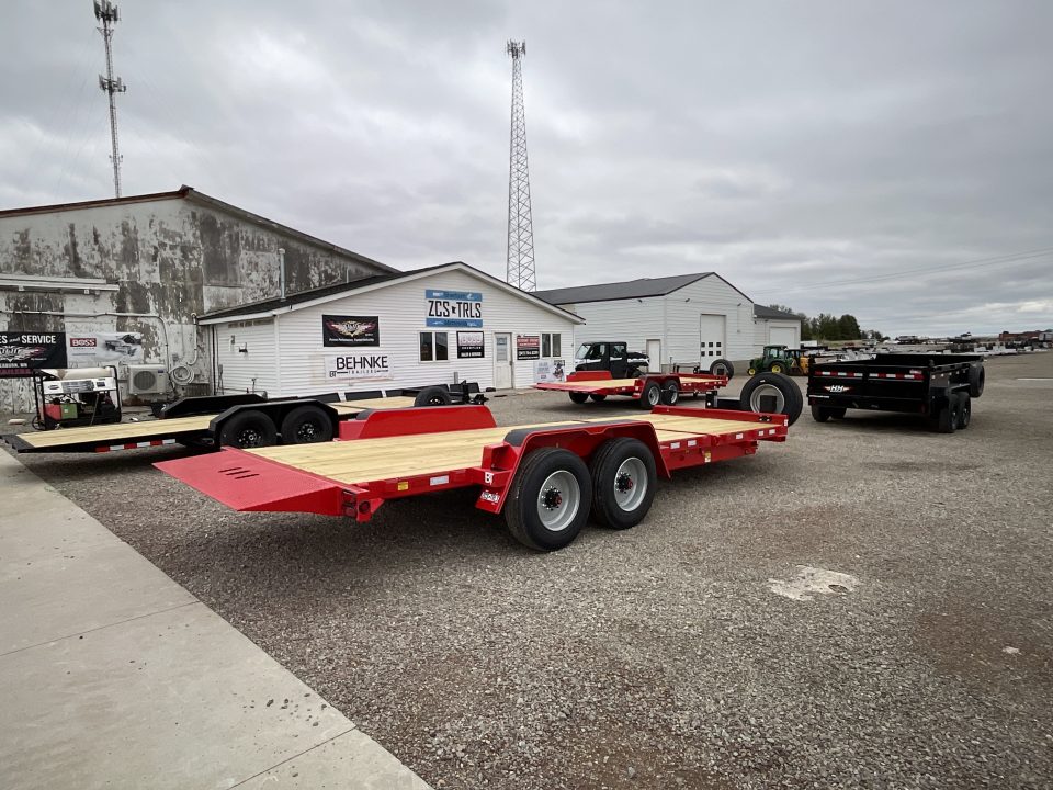 New 2027 Behnke TBCT2220ET-10K Equipment Trailer