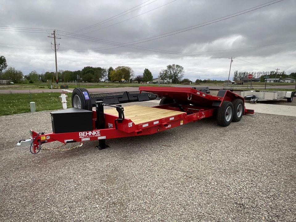 New 2027 Behnke TBCT2220ET-10K Equipment Trailer