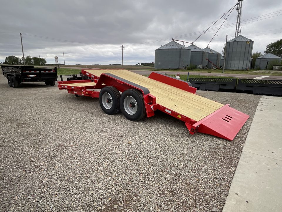 New 2027 Behnke TBCT2220ET-10K Equipment Trailer