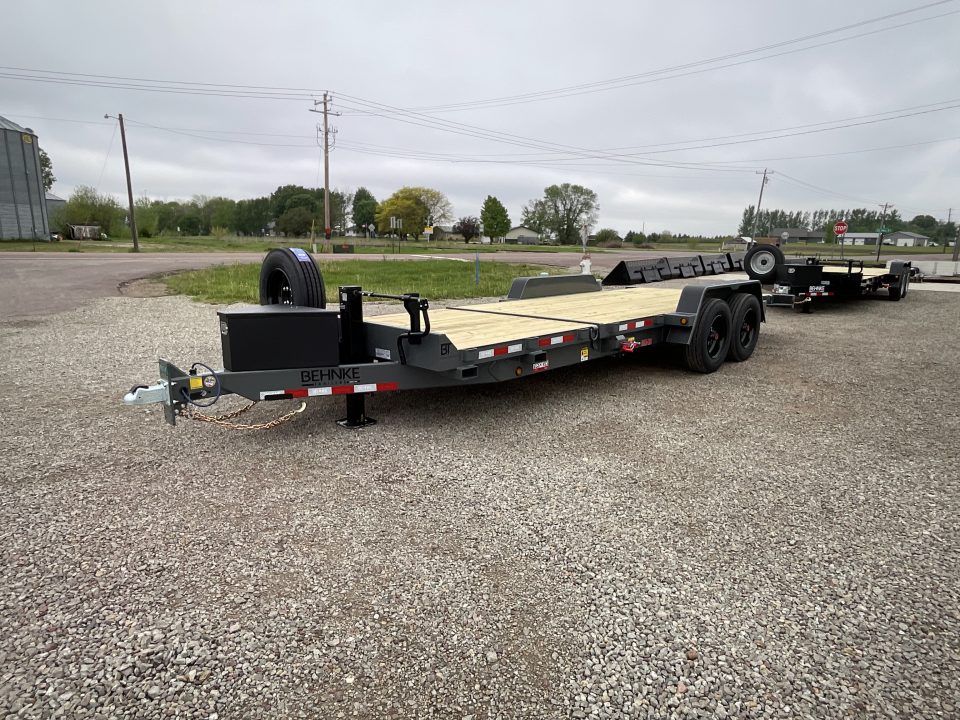 New 2027 Behnke TBCT2220ET-10K Equipment Trailer