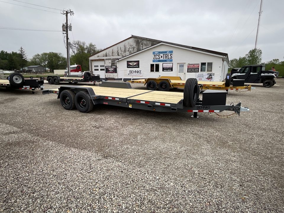 New 2027 Behnke TBCT2220ET-10K Equipment Trailer