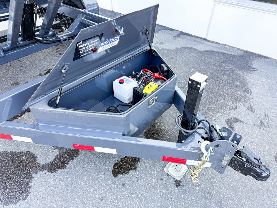 New DCB 72X12 10K DUMP TRAILER- GRAY