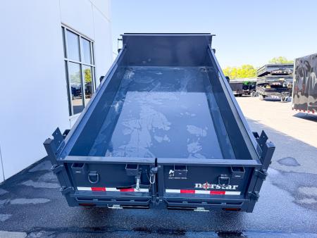 New DCB 72X12 10K DUMP TRAILER- GRAY
