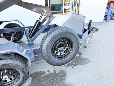 New DCB 72X12 10K DUMP TRAILER- GRAY