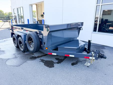 New DCB 72X12 10K DUMP TRAILER- GRAY