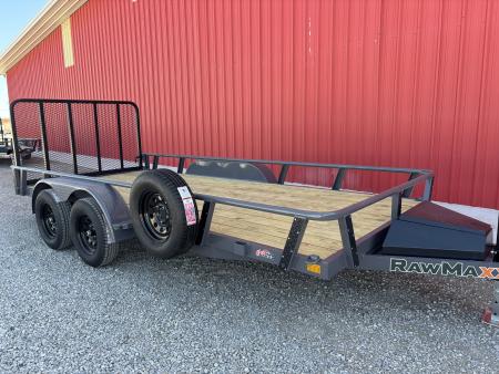 New 2026 RawMaxx 83X16 UTX 7K UTILITY TRAILER (STOCK # RM6 Utility Trailer