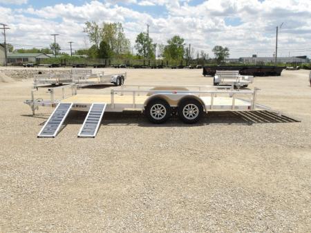 New 2026 Rance Aluminum Trailers 78x18 RRU6518TA2-96 Utility Trailer
