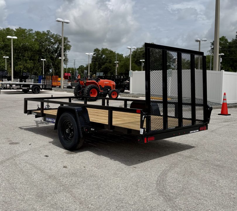 New 2026 Sure-Trac 6x12 5K W/ Brakes Tube Top Utility Trailer
