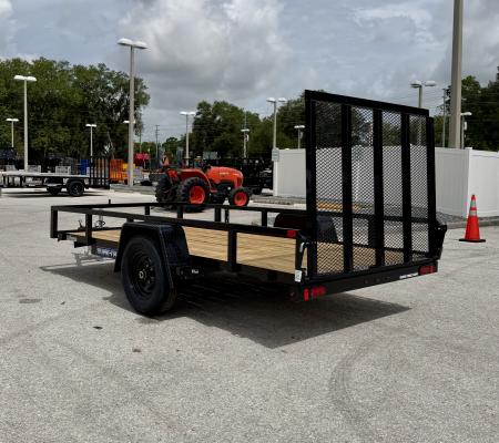 New 2026 Sure-Trac 6x12 5K W/ Brakes Tube Top Utility Trailer