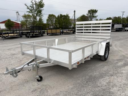 New 2026 Sport Haven AUTE712D (7' X 12') 2.9K Aluminum Utility Trailer