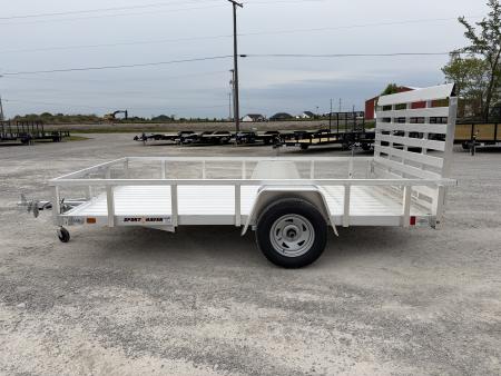 New 2026 Sport Haven AUTE712D (7' X 12') 2.9K Aluminum Utility Trailer
