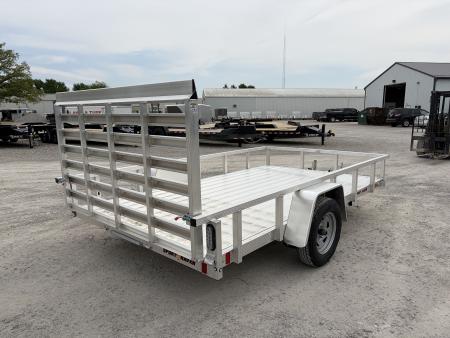 New 2026 Sport Haven AUTE712D (7' X 12') 2.9K Aluminum Utility Trailer