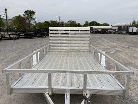 New 2026 Sport Haven AUTE712D (7' X 12') 2.9K Aluminum Utility Trailer