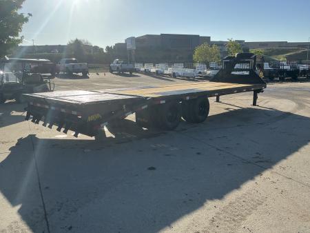 New 2027 Big Tex 22GN-25D5A Flatbed Trailer