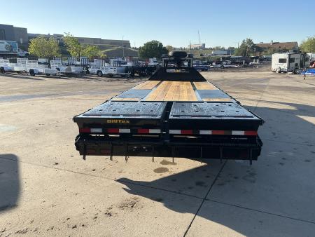 New 2027 Big Tex 22GN-25D5A Flatbed Trailer