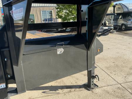 New 2027 Big Tex 22GN-25D5A Flatbed Trailer